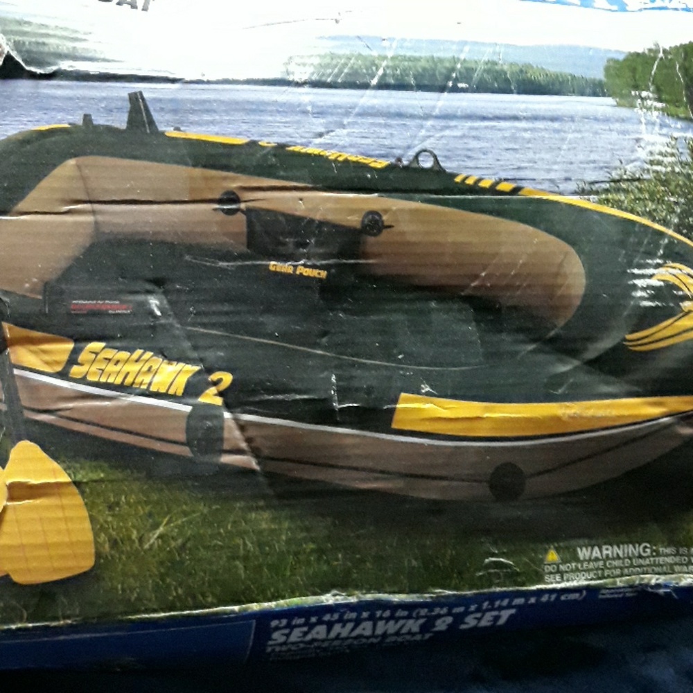 Seahawk 2 .2 person infladable boat